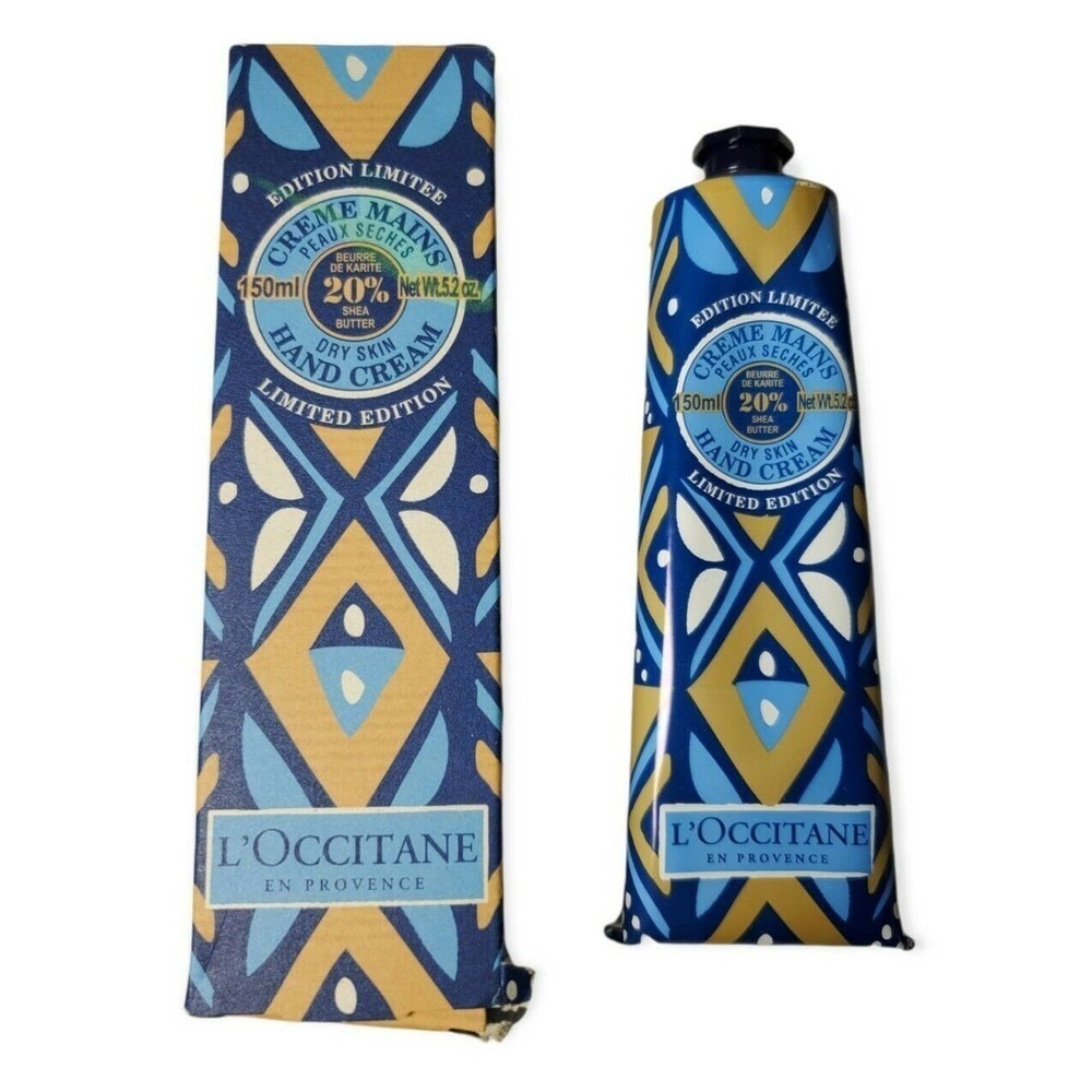L'OCCITANE Dry Skin Hand Cream with 20% Shea Butter 150ml/5.2 oz NEW‎ Limited Ed